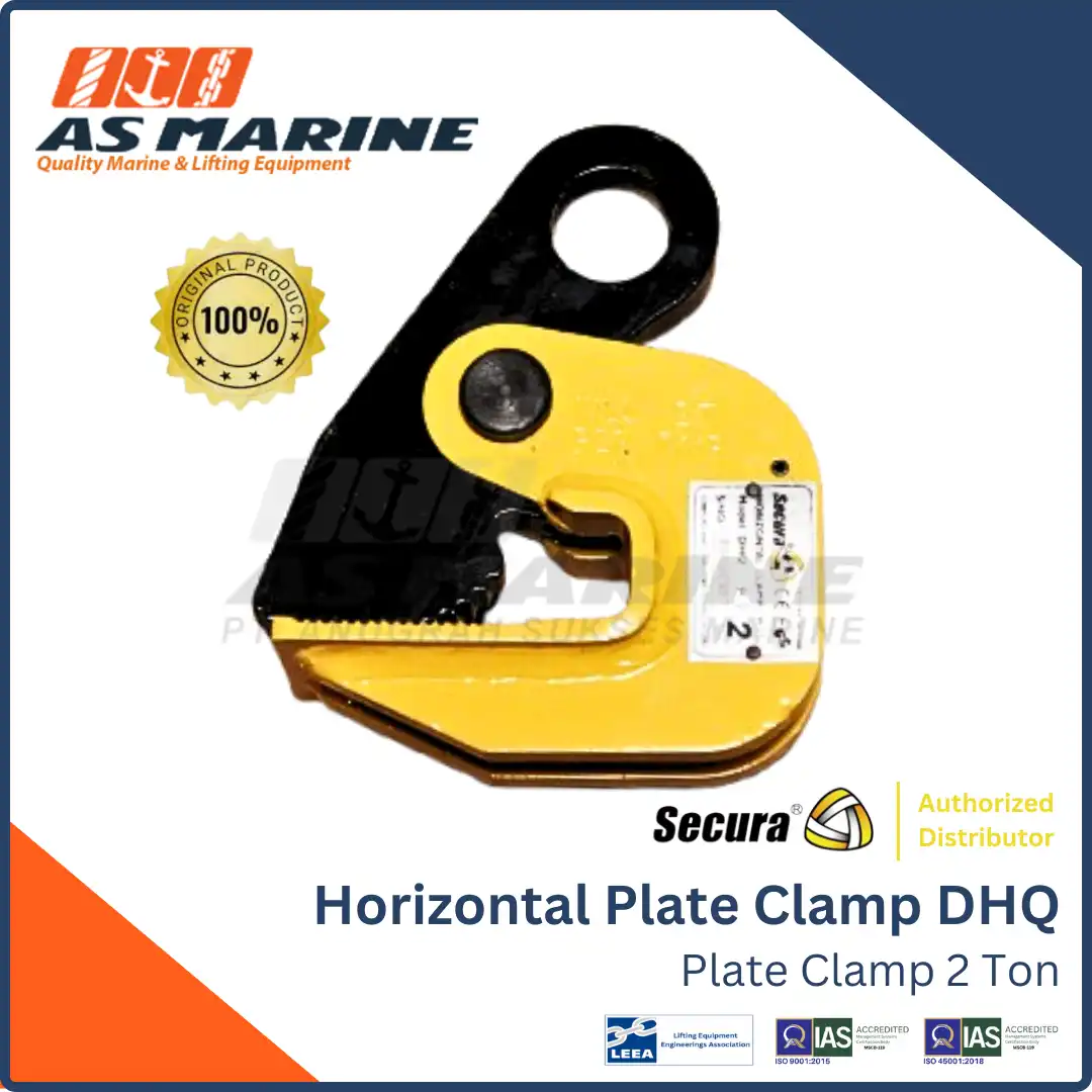 Secura Horizontal Plate Clamp DHQ 2 Ton